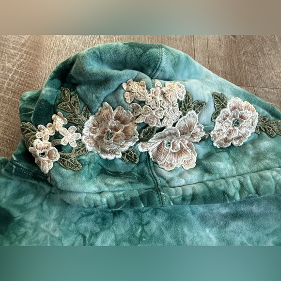 Civil Regime Tye Dye Embroidered Hoodie - Picture 4 of 5